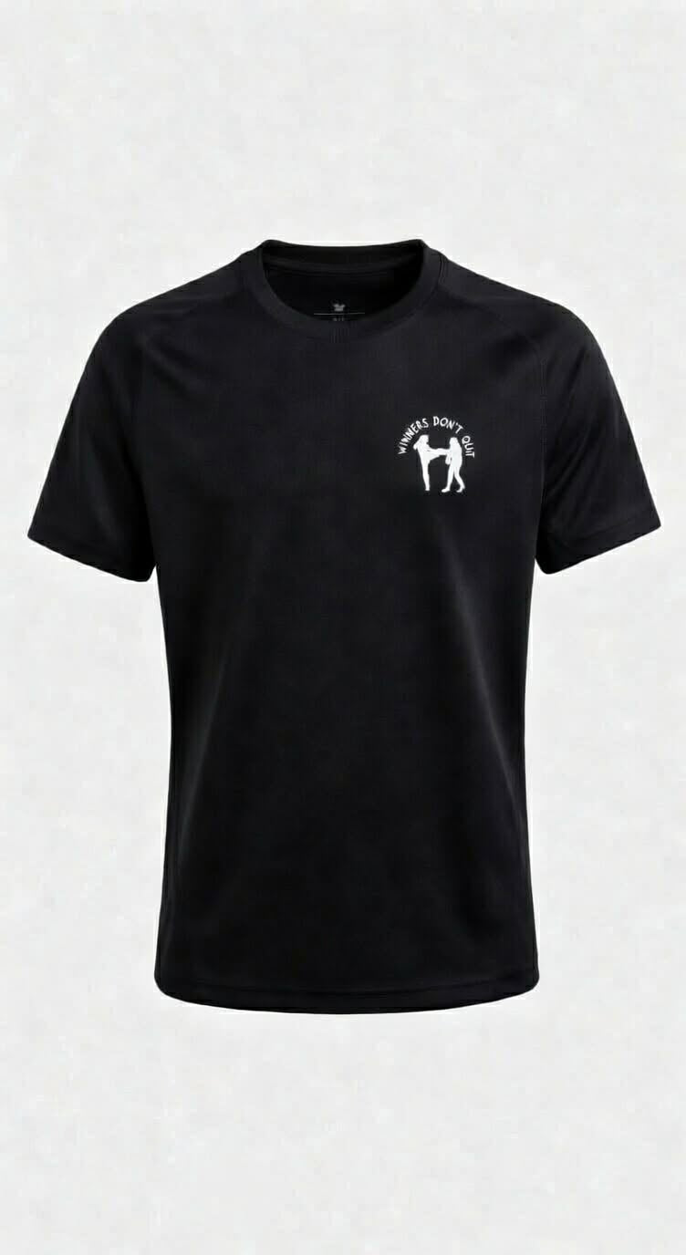 Winners Don't Quit Launch Tee Black