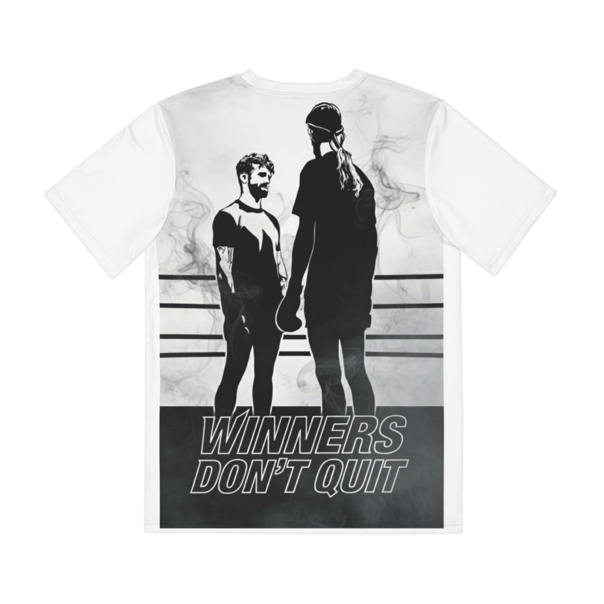 Winners Don't Quit Launch Tee White